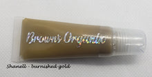 Load image into Gallery viewer, Brown&#39;s Organix vegan and gluten free lip gloss will moisturize your lips with luxurious emollients while providing a beautiful shine with just a kiss of color.
