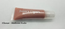 Load image into Gallery viewer, Brown's Organix vegan and gluten free lip gloss will moisturize your lips with luxurious emollients while providing a beautiful shine with just a kiss of color.