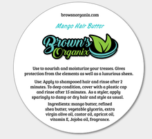 Load image into Gallery viewer, Brown's Organix Whipped Mango Hair Butter